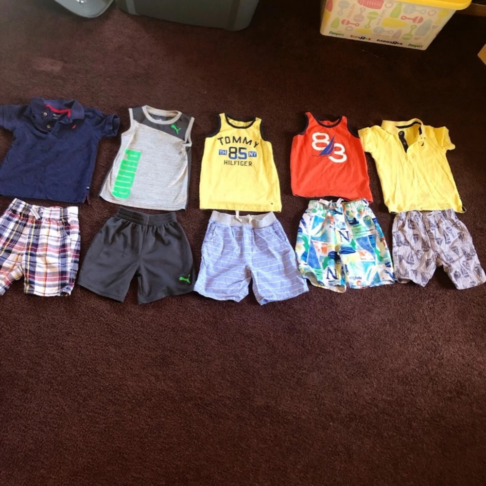 4T TODDLER BOY DESIGNER SETS